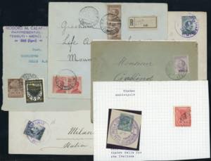 EGEO SIMI 1912/1930 - Quattro lettere, un ... 