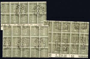 ERITREA 1893 - 1 cent. De La Rue ... 