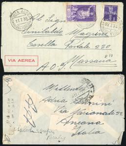 ERITREA 1938 - Bellinsieme di 7 ... 