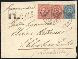 ERITREA MASSAUA 1888/1895 - Due ... 