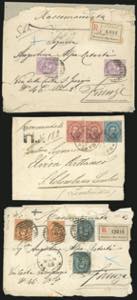 ERITREA MASSAUA 1888/1895 - Due buste e un ... 