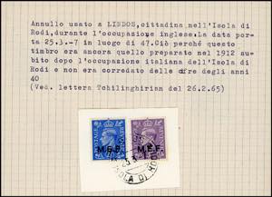 RODI/ISOLE EGEO 1912/1940 - Venti ... 