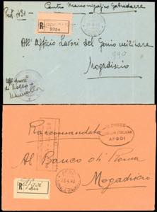 SOMALIA 1906/1940 - Interessante ... 