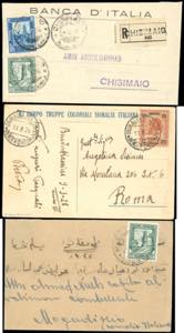 SOMALIA 1906/1940 - Interessante ... 