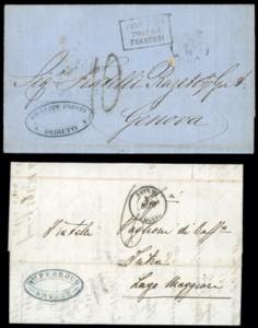 FRANCIA LEVANTE 1861/1911 - Due ... 