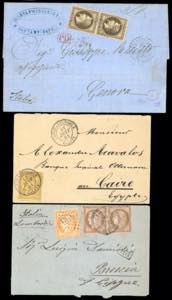 FRANCIA LEVANTE 1861/1911 - Due ... 