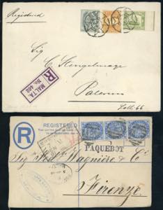 MALTA/GIBILTERRA 1907/1917 - Otto ... 