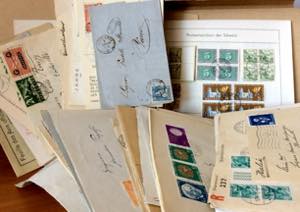 SVIZZERA 1856/1964 - Quarantasette lettere ... 