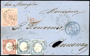 NAPOLI-PROVINCE NAPOLETANE-FRANCIA 1861 - 20 ... 