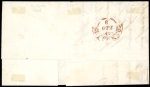 1853 - 5 cent. verde, punto dopo ... 