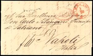 NAPOLI-IMPERO RUSSO POLONIA 1838 - Lettera ... 