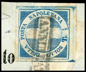 1861 - 1/2 tornese azzurro ... 