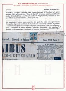 1861 - 1/2 tornese azzurro ... 