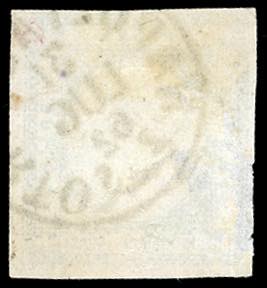 1861 - 50 grana azzurro grigio ... 