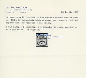 1859 - 80 cent. bistro oliva (18), ... 