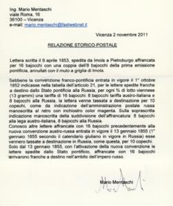 STATO PONTIFICIO-IMPERO RUSSO ... 