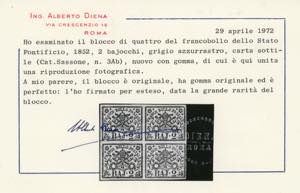 1852 - 2 baj grigio azzurrastro, ... 