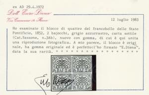 1852 - 2 baj grigio azzurrastro, ... 