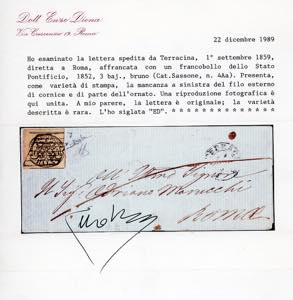 1859 - 3 baj bruno (4Aa), senza la ... 
