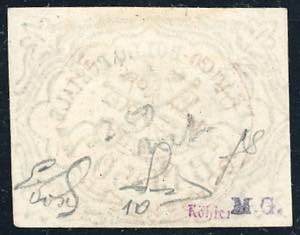 1852 - 50 baj azzurro (10), usato ... 