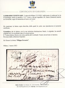 LOMBARDO VENETO-GIAMAICA 1825 - ... 