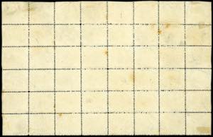 1868 - 3 cent. grigio (24), blocco ... 