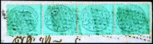 1869 - 5 cent. azzurro verdastro ... 