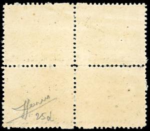 1868 - 5 cent. azzurro scuro, ... 