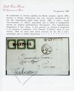 MONTE LUPONE, punti 13 - 5 cent. ... 