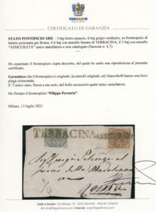 TERRACINA, assicurata annullatore ... 