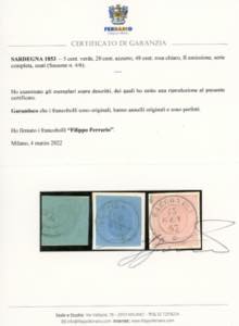 1853 - Seconda emissione, serie ... 