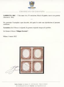 1863 - Quarta emissione, serie ... 