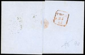 1860 - 10 cent. bruno olivastro ... 