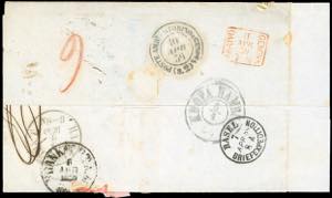 SARDEGNA-NORVEGIA 1859 - Lettera ... 