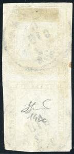 1862 - 10 cent. giallo olivastro ... 