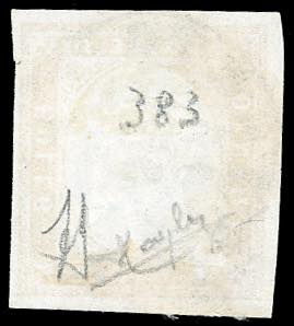 1862 - 10 cent. giallo olivastro ... 