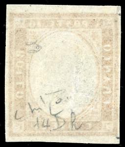 1862 - 10 cent. arancio rossastro ... 