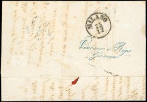 1856 - 20 cent. cobalto latteo ... 