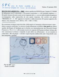 1860 - 80 cent. giallo limone ... 