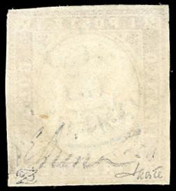 1861 - 3 lire rame vivo (18A), ... 