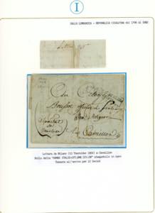 1800 - Lettera prefilatelica da ... 