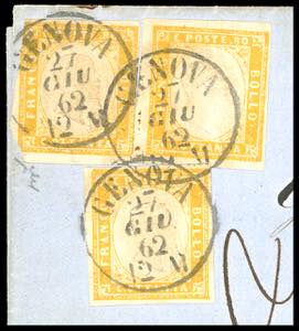 SARDEGNA-STATI UNITI 1862 - 80 ... 