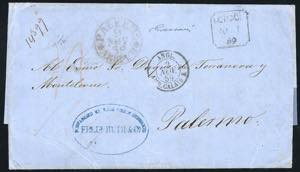 SICILIA-MESSICO 1859 - Lettera non ... 