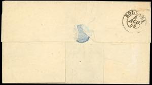 1855 - 2 crazie azzurro verdastro ... 