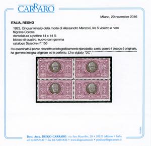 1923 - Manzoni, serie completa ... 