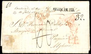 SARDEGNA-SPAGNA 1842 - Lettera prefilatelica ... 