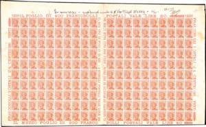 1925 - 20 cent. arancio brunastro, Michetti ... 