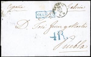 SARDEGNA-SPAGNA 1859 - Lettera non ... 