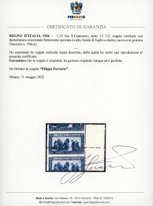 1926 - 1,25 lire S.Francesco, ... 