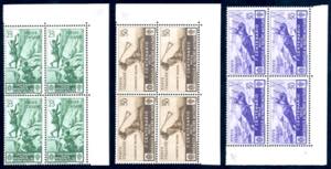 1934 - Medaglie al valore, serie ... 